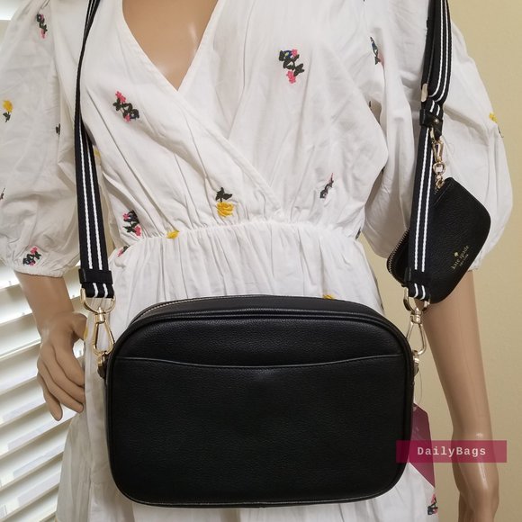 BEAUTIFUL PEBBLED LEATHER COIN PURSE ATTACHMENT ROSIE CAMERA FLAP KATE SPADE - Picture 8 of 8